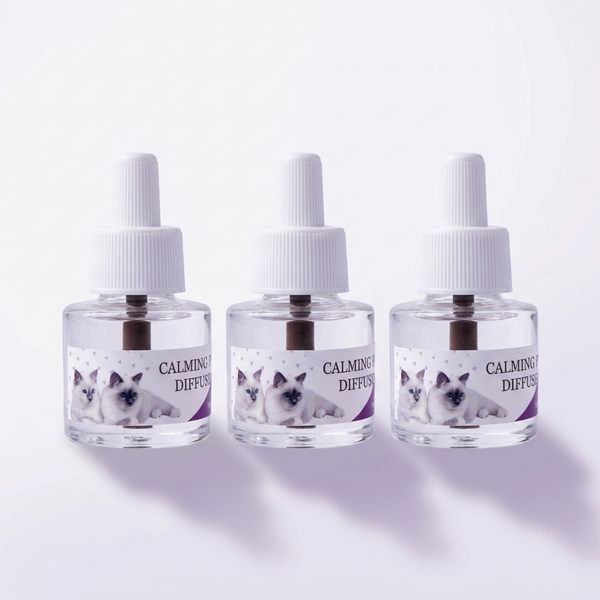 PurrEase refill 3-pack — three 48 ml vials