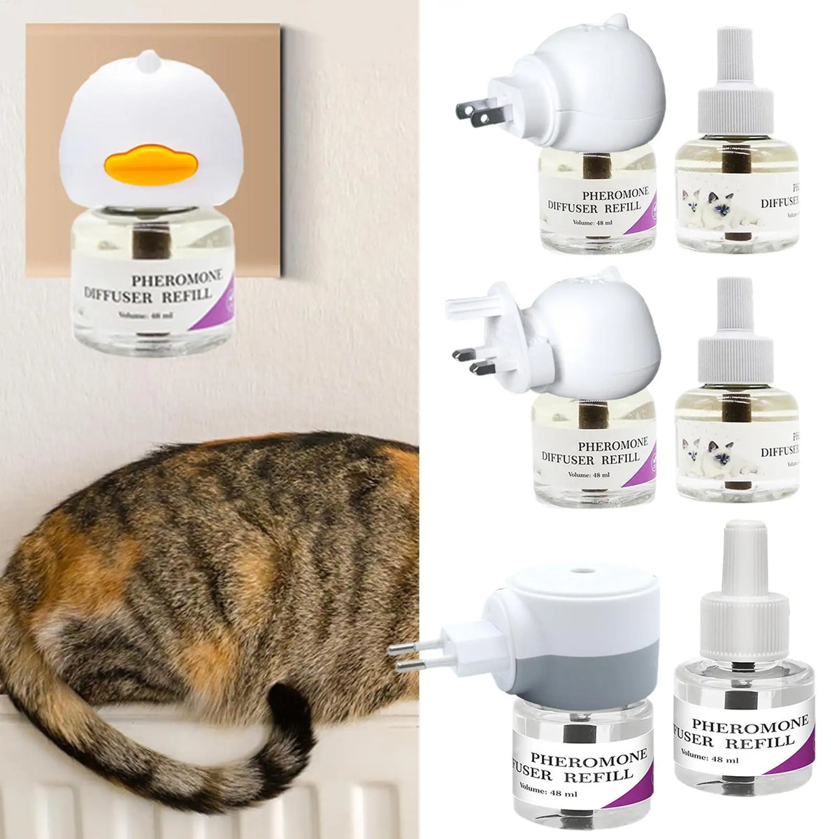Advanced Feline Calming Pheromone Diffuser